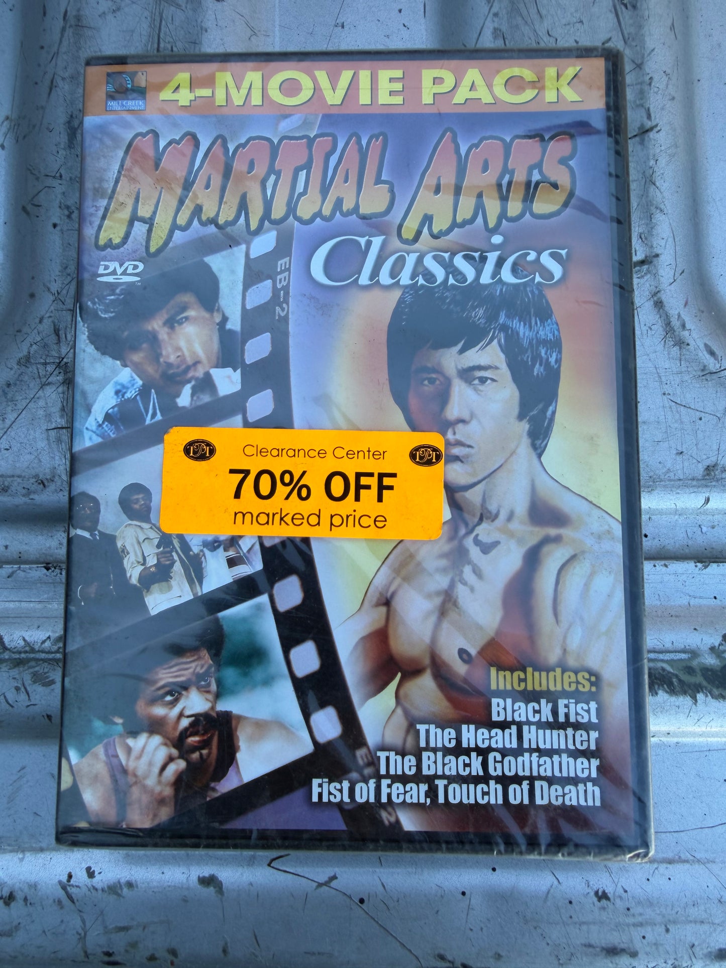 Four Martial Arts movies DVD set new 70%off retail price…