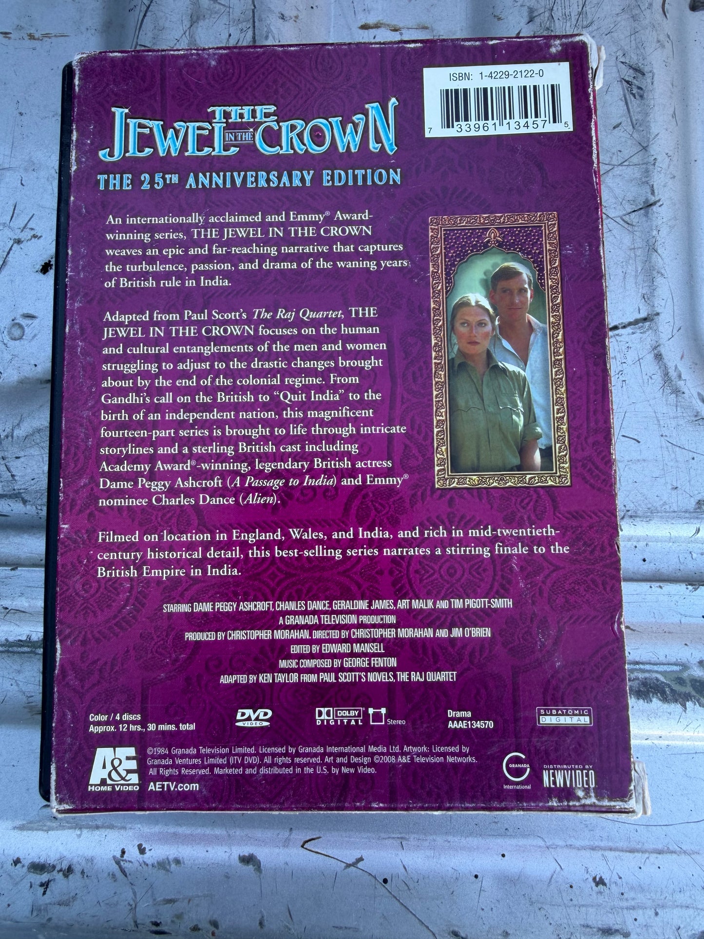 Jewel of the Crown DVD set 25th Anniversary Edition movie…