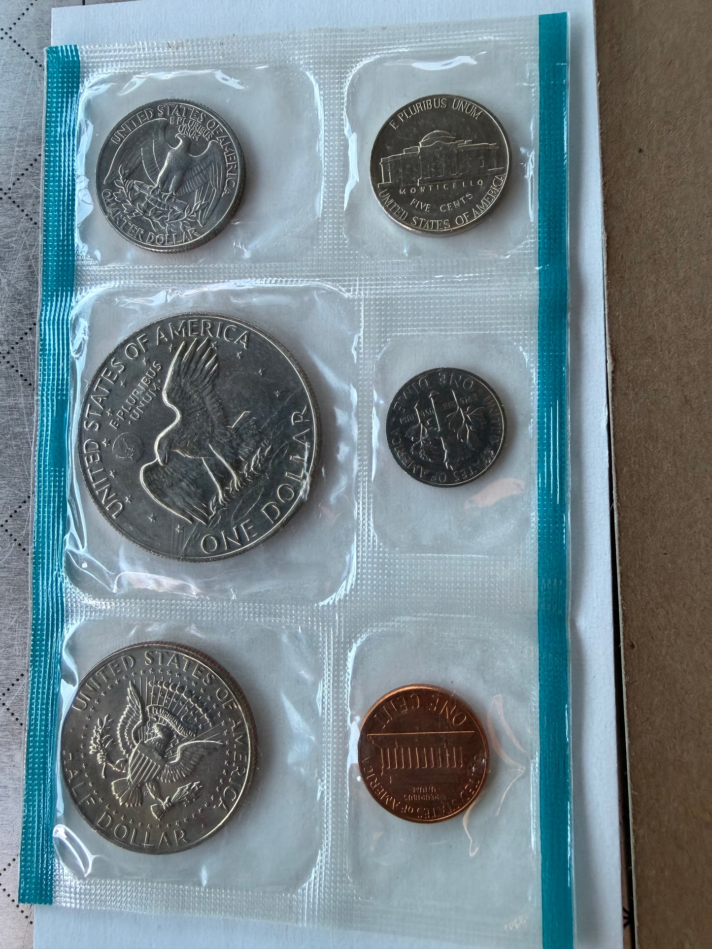Mint coin set uncirculated proof United States of America coins vintage 1978 with  dollar coin new…