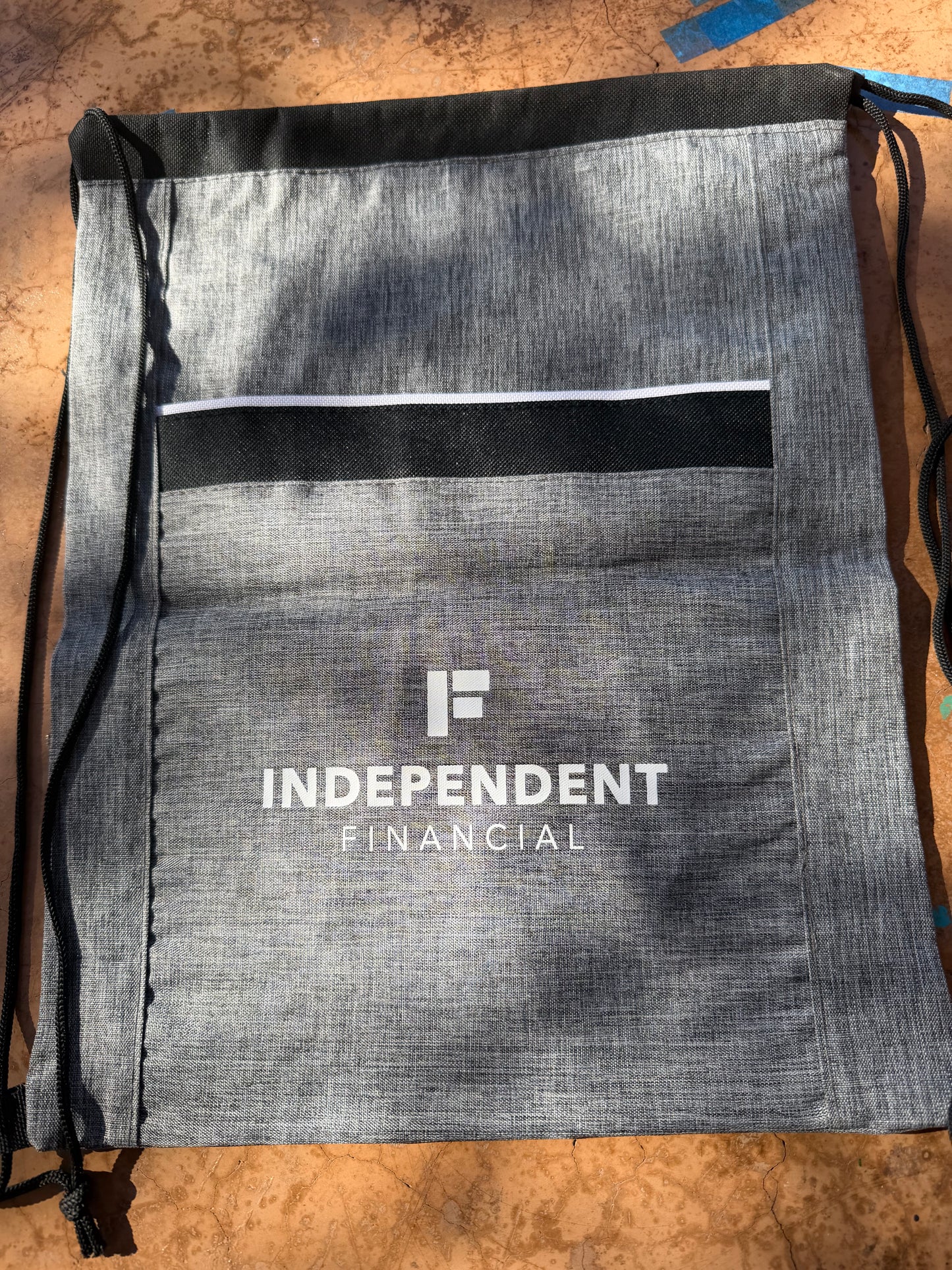 Independent Financial bag back pack 16 inch tall new…