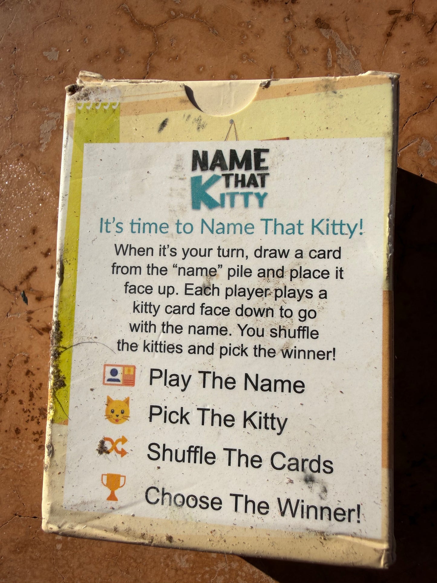 Name That Kitty game Card Game for cat lovers. Full set of cards …
