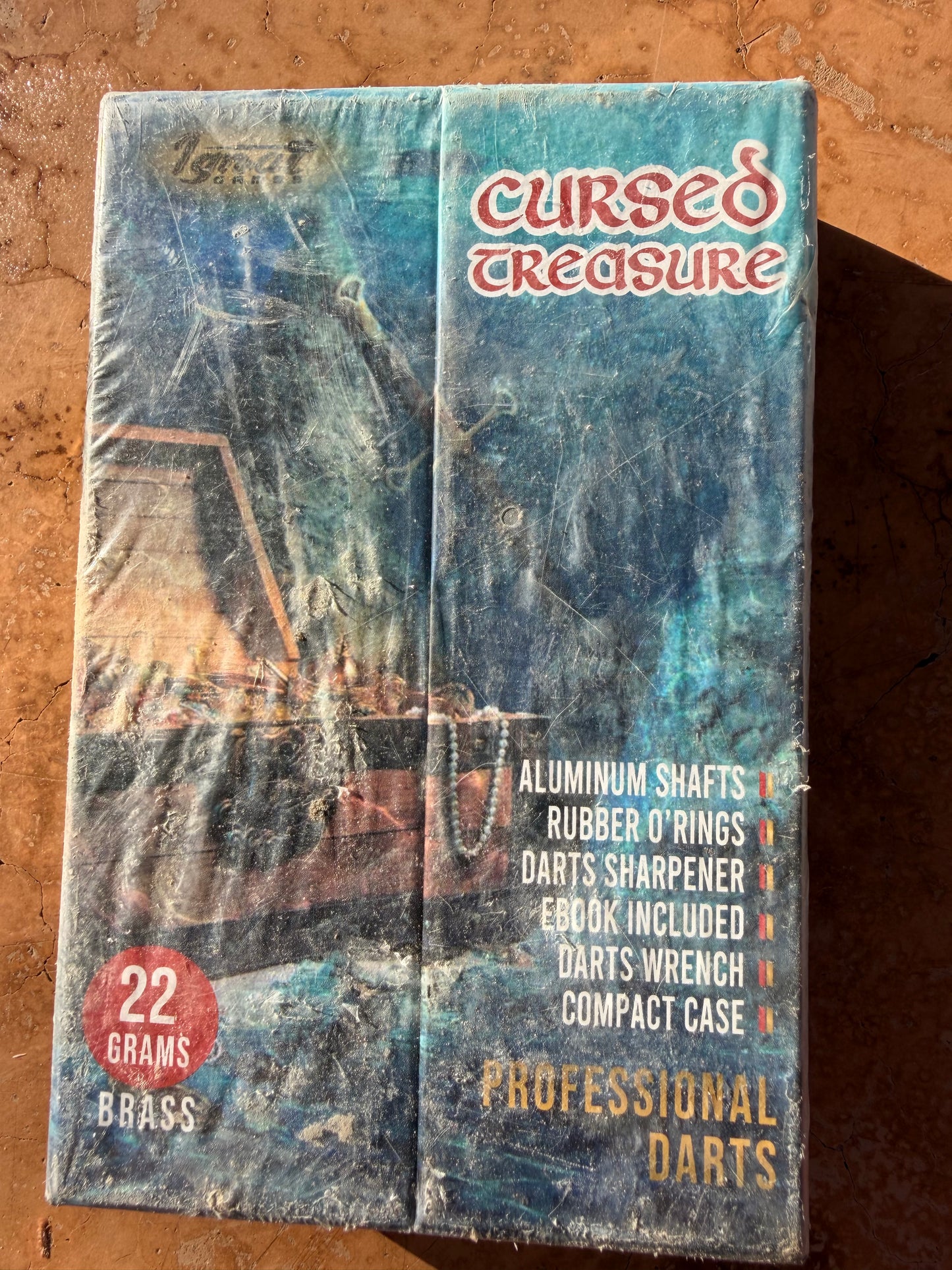Cursed treasure professional darts brass metal 22 grams new in box …