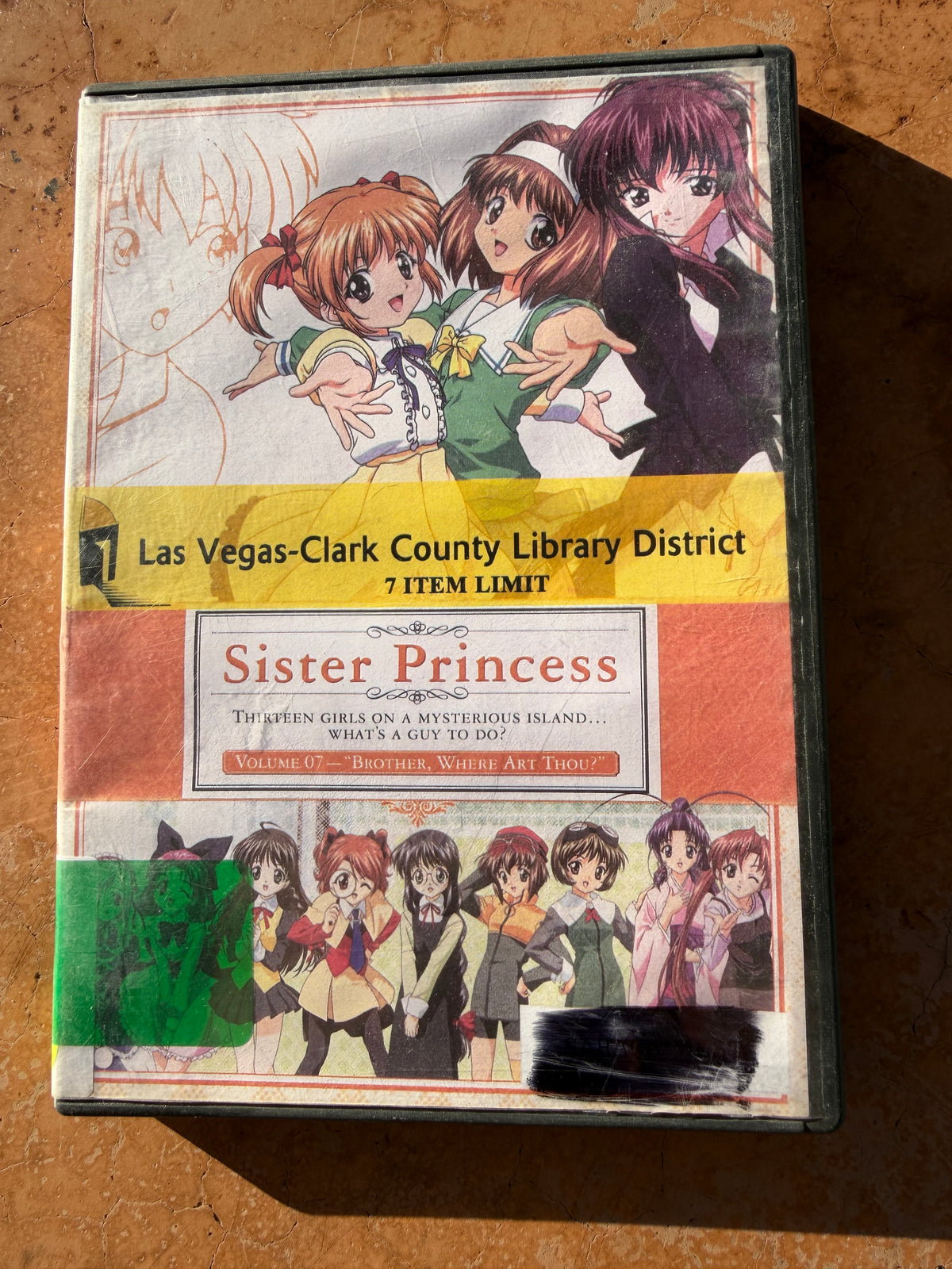 Sister Princess anime series volume 7 used …
