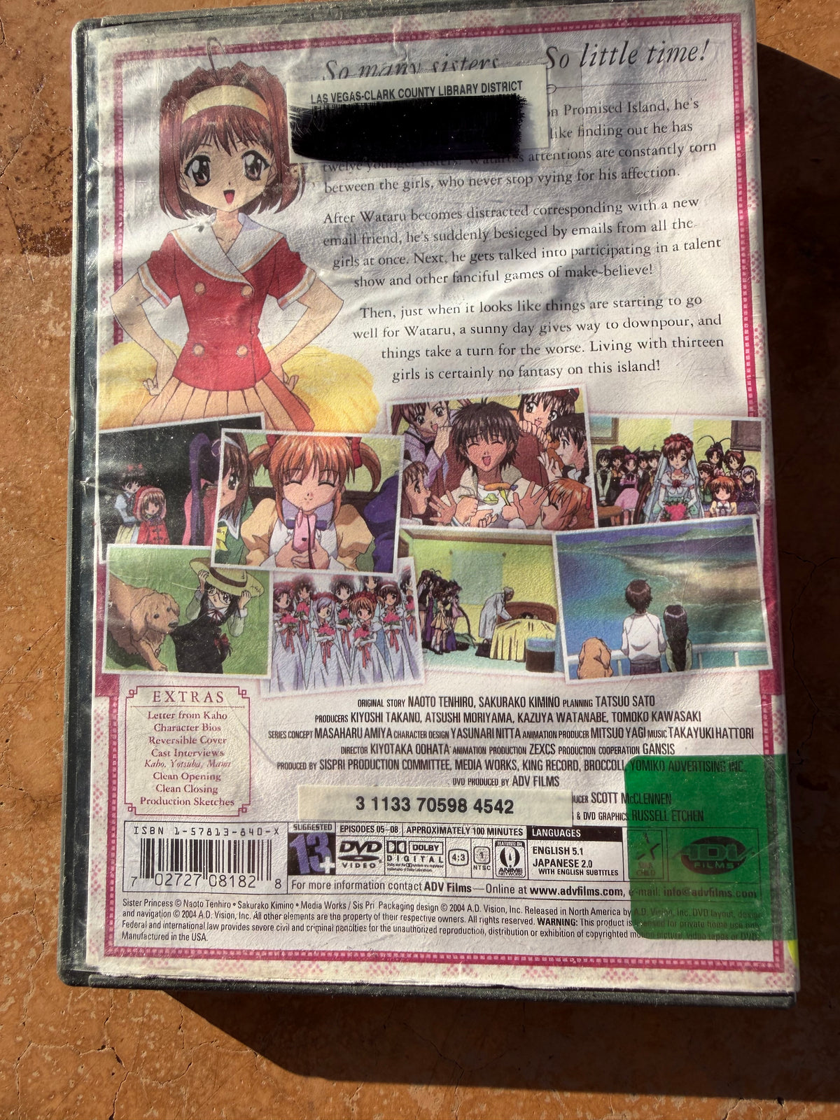 Sister Princess anime series volume two Sibling Reverty used…