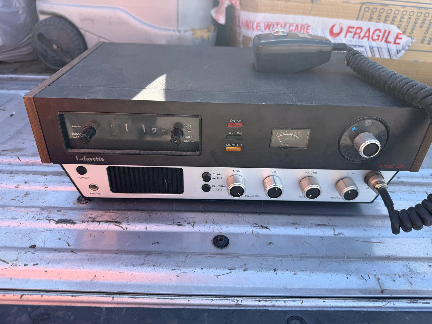 Lafayette radio electronics cb radios home base reciver no cord. …