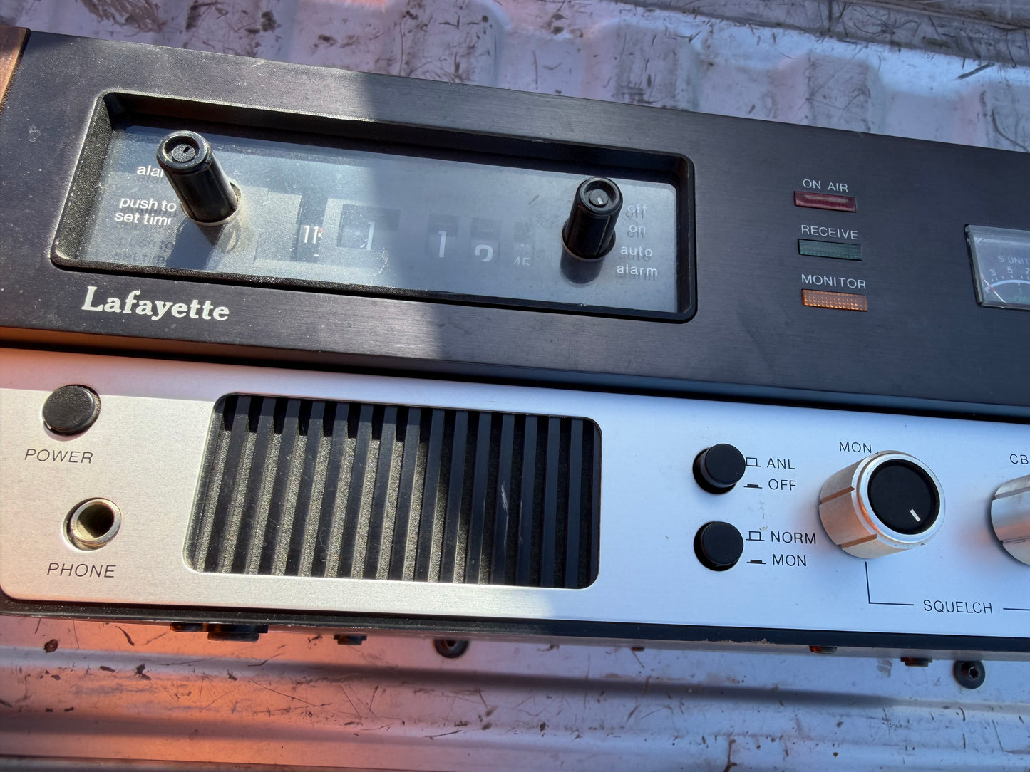 Lafayette radio electronics cb radios home base reciver no cord. …