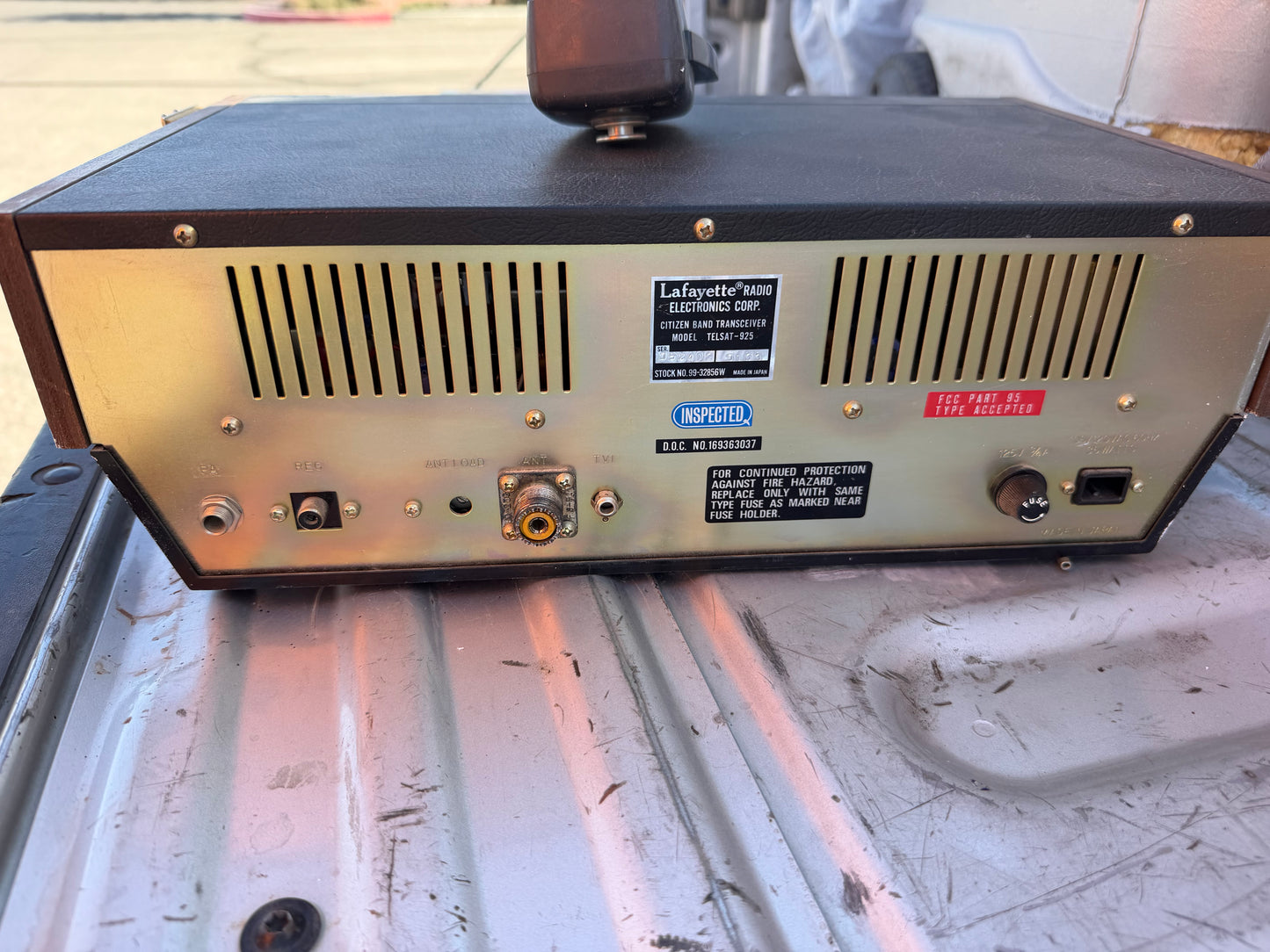 Lafayette radio electronics cb radios home base reciver no cord. …