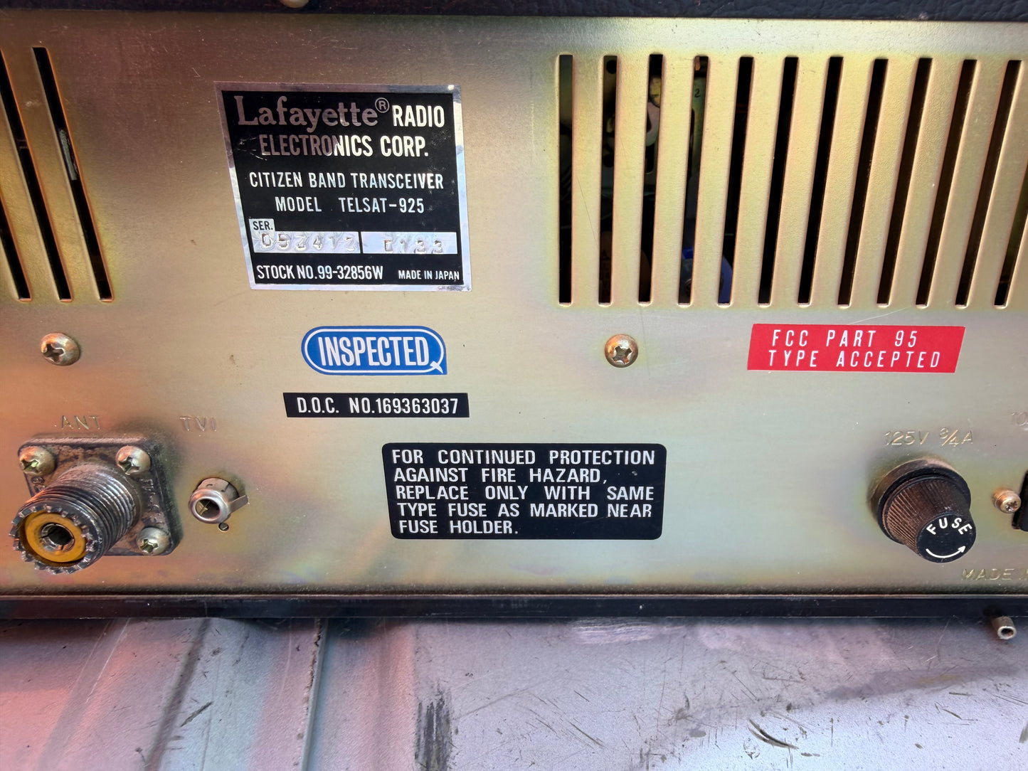Lafayette radio electronics cb radios home base reciver no cord. …