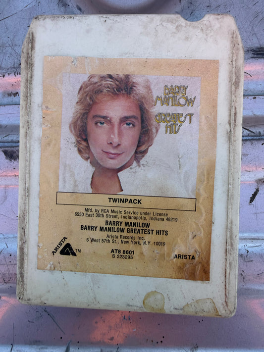 Berry Manilow Greatest hits music 8 track vintage album. …