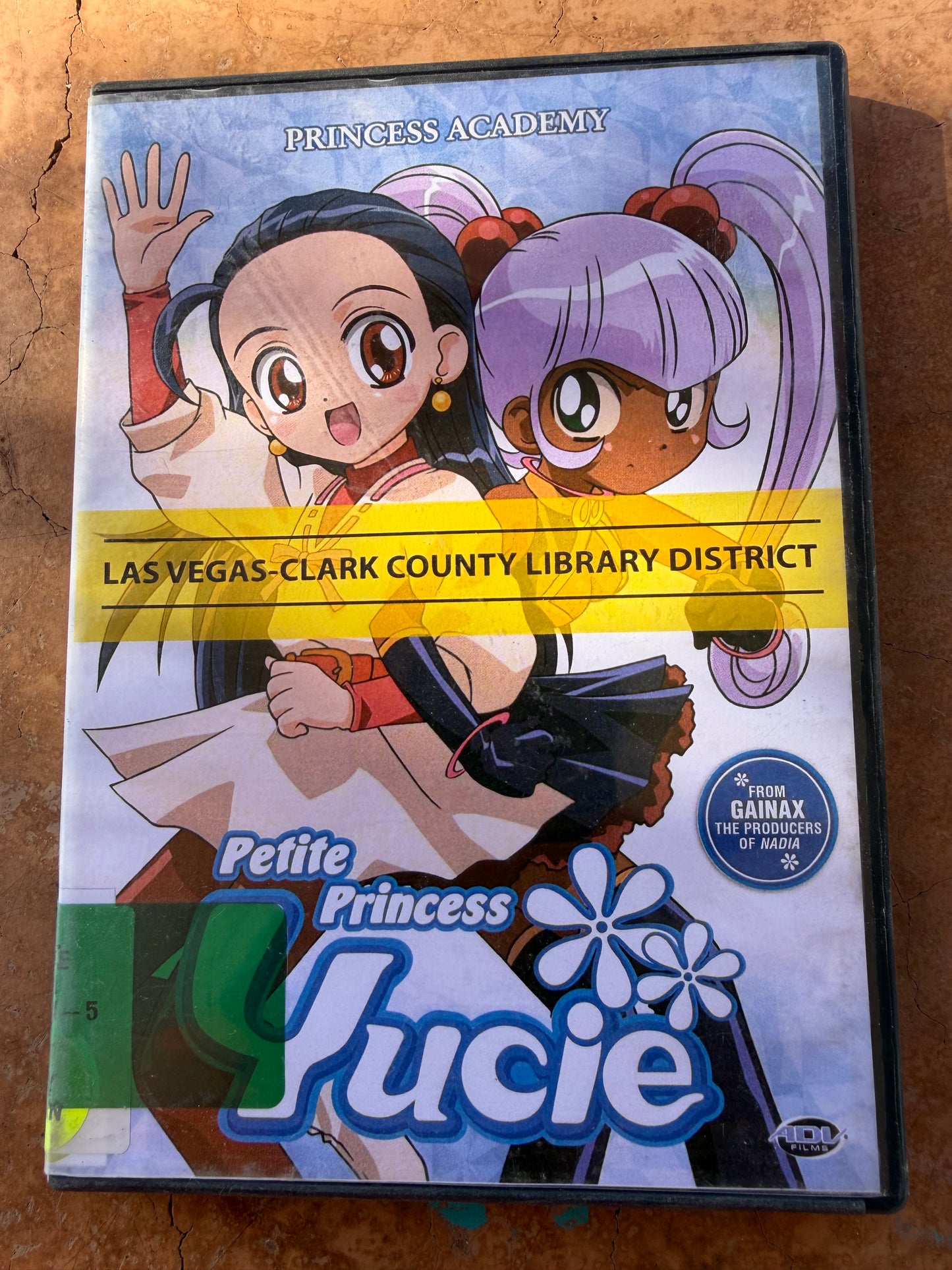 Pettie princess Yucie dvd anime series animated cartoon 5 episodes used…