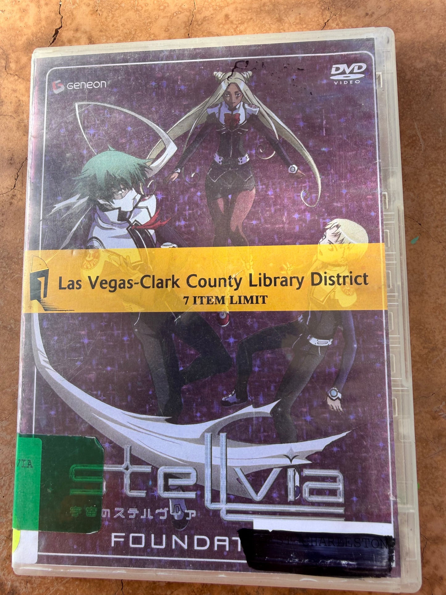 Stellvia Foundat DVD movie animated series anime episodes 14,15,16 …