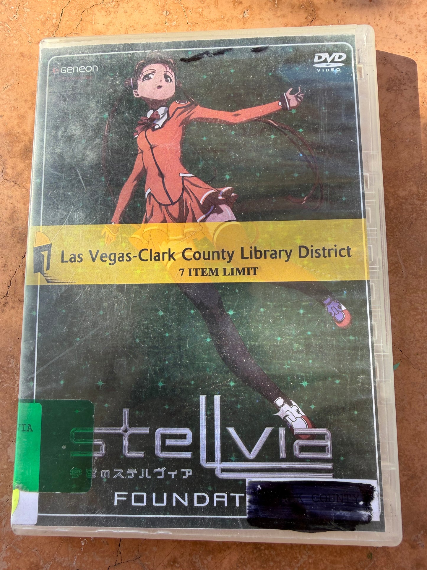 Stellvia Foundat DVD movie anime series animated cartoon episodes 1,2,3,4,…
