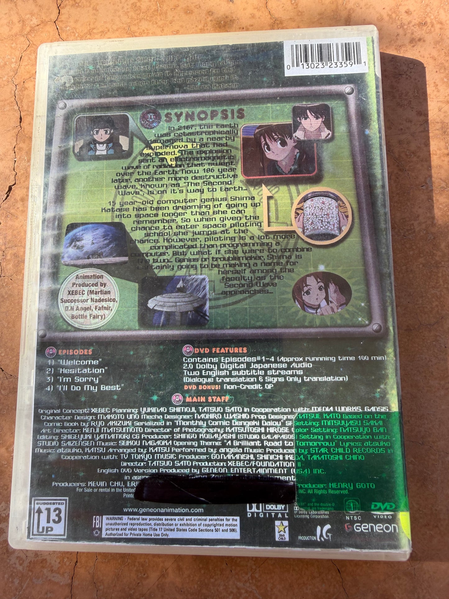 Stellvia Foundat DVD movie anime series animated cartoon episodes 1,2,3,4,…