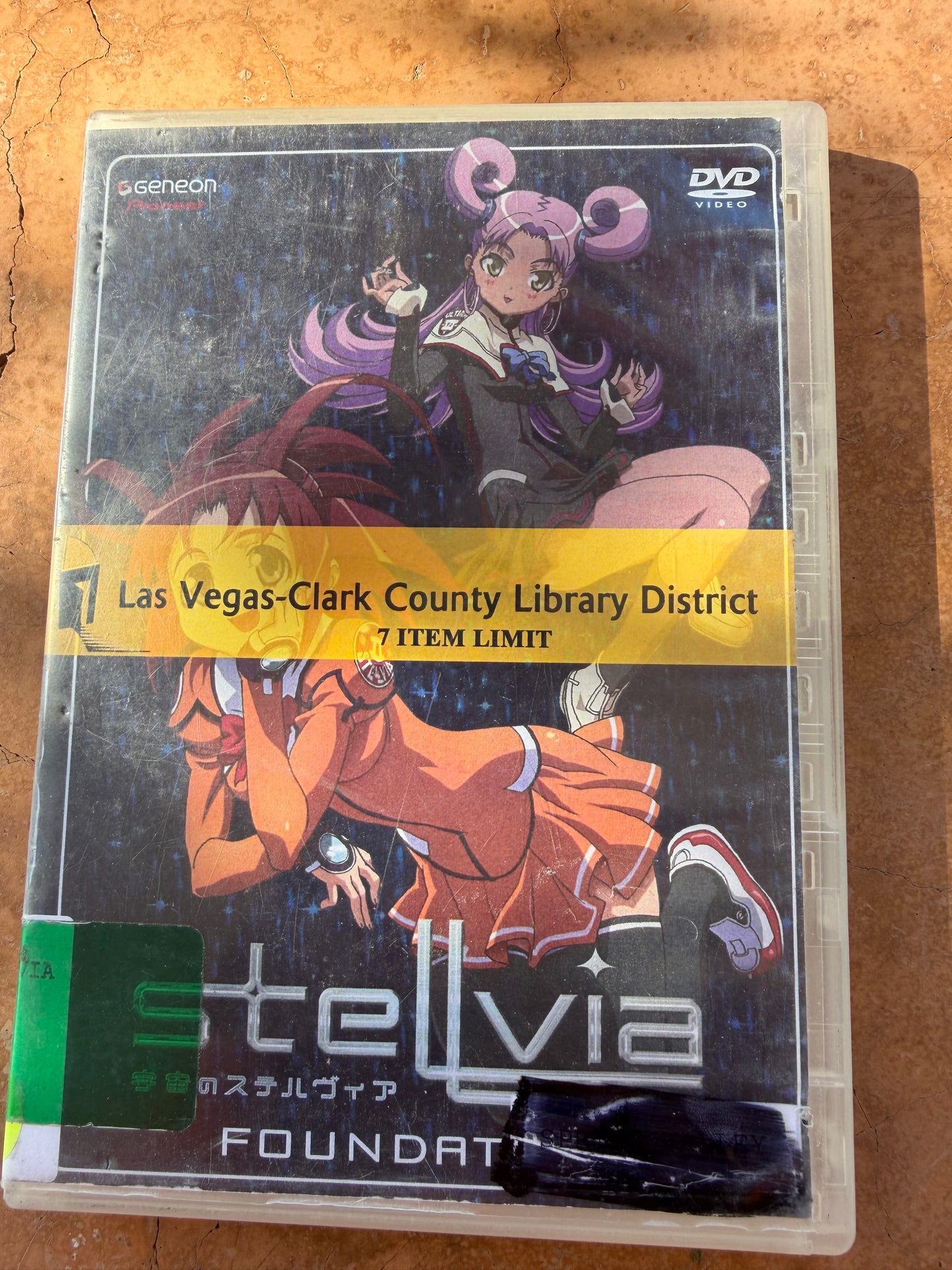 Stellvia Foundat DVD movie animation series cartoon episodes 8,9,10…