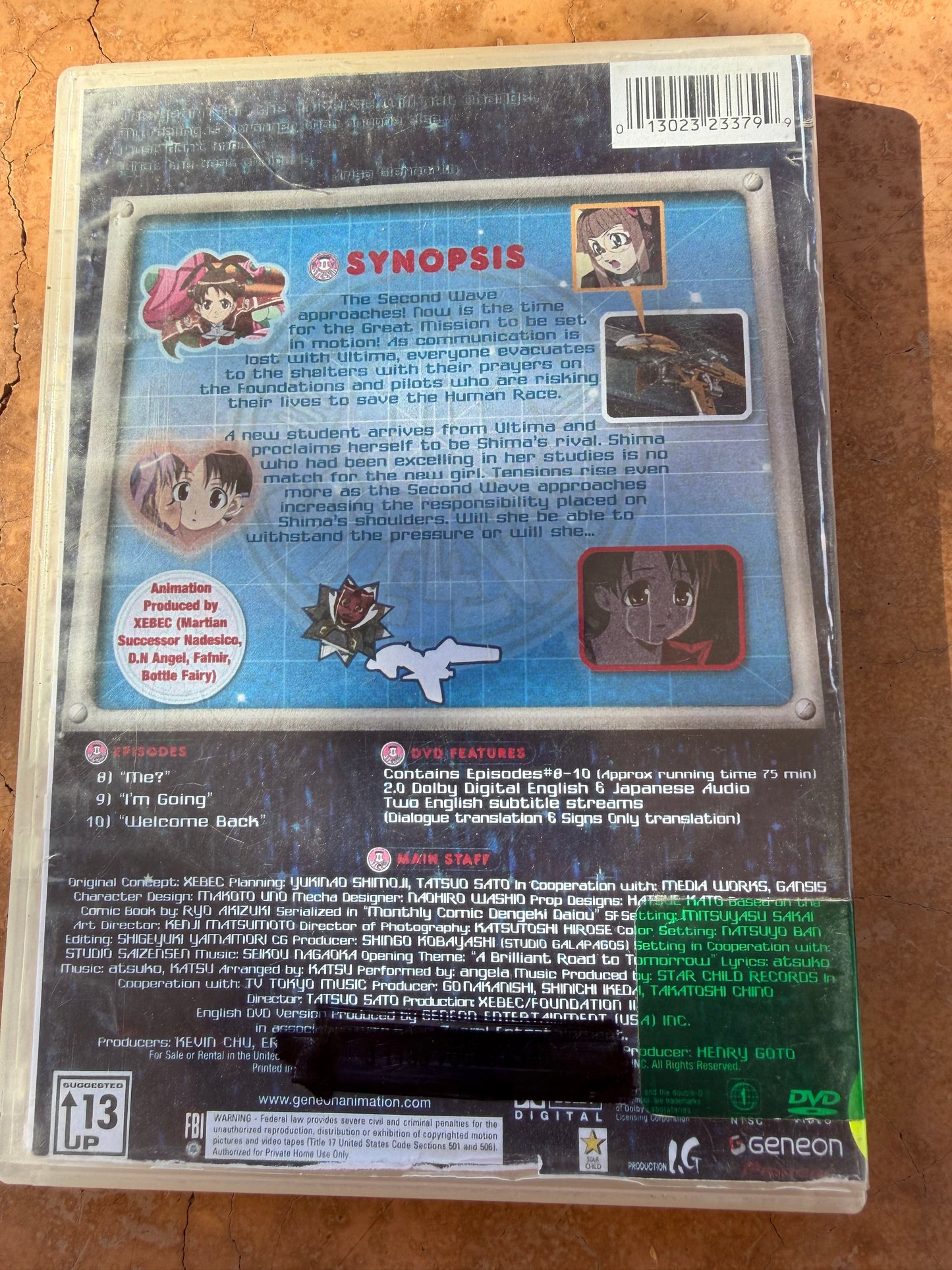 Stellvia Foundat DVD movie animation series cartoon episodes 8,9,10…