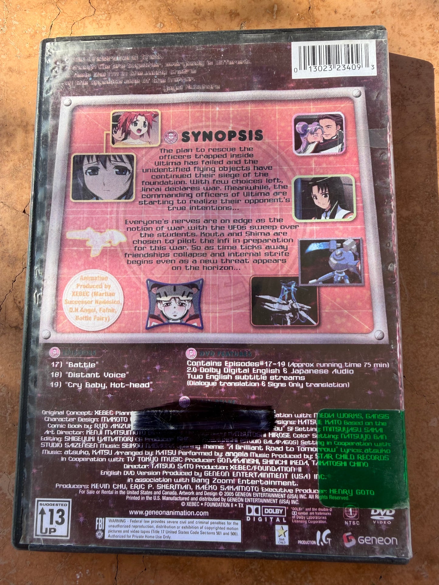 Stellvia Foundat anime series animated cartoon episodes 17,18,19 …