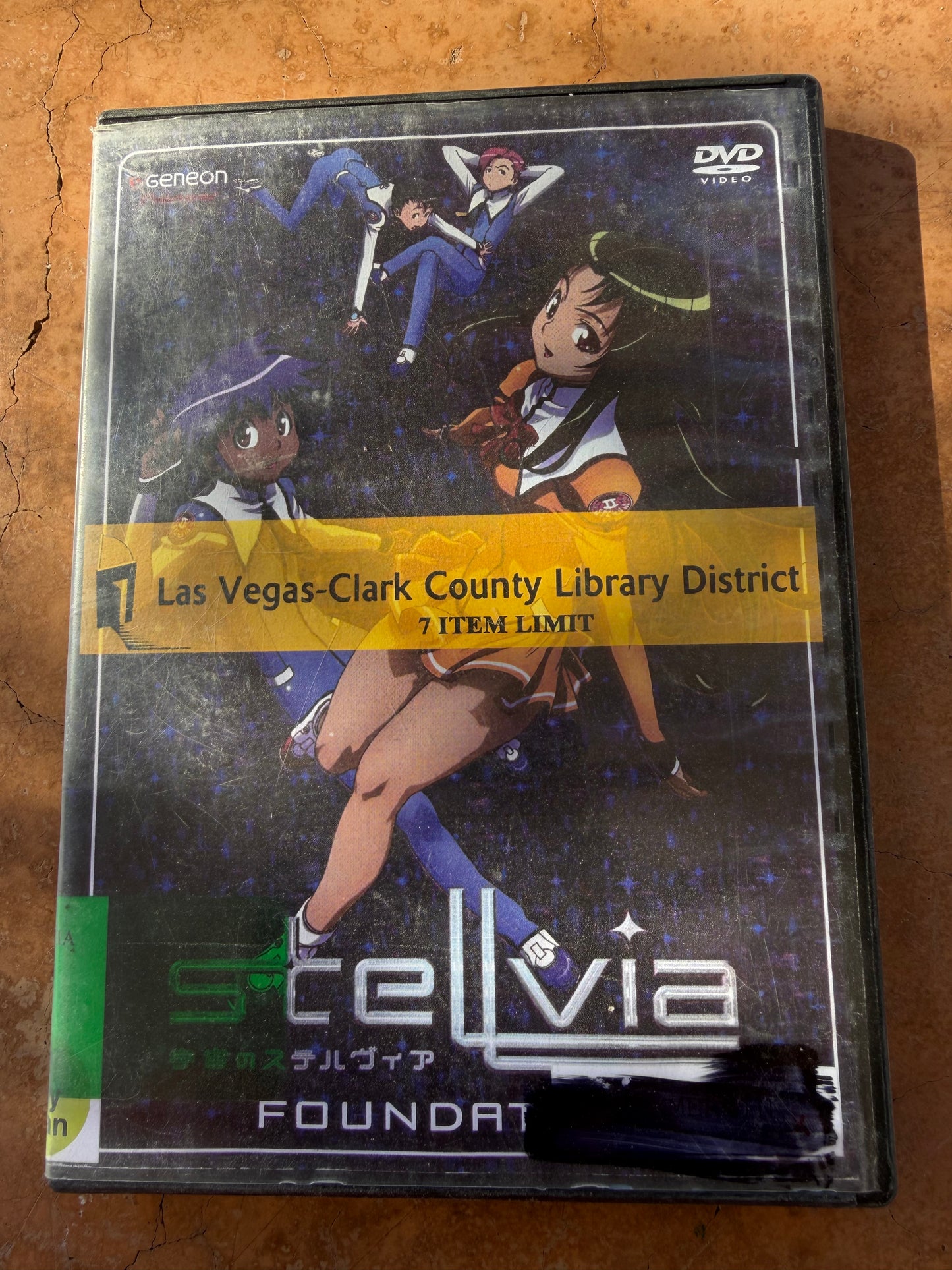 Stellvia Foundat anime series animated cartoon DVD movie episodes 11,12,13 …