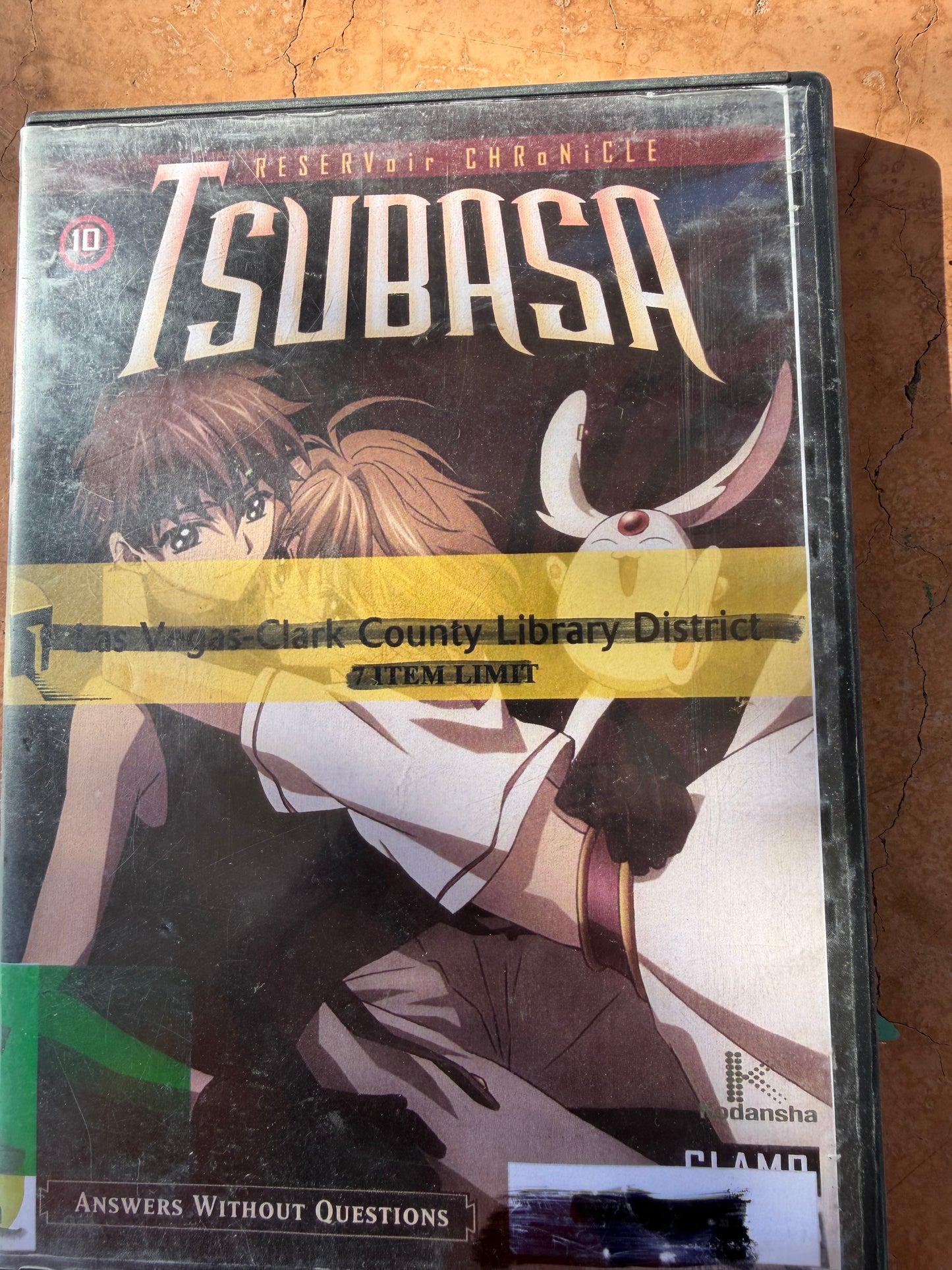 Isubasa DVD movie anime series answers Without Questions volume 10 episodes 41,42,43,44…