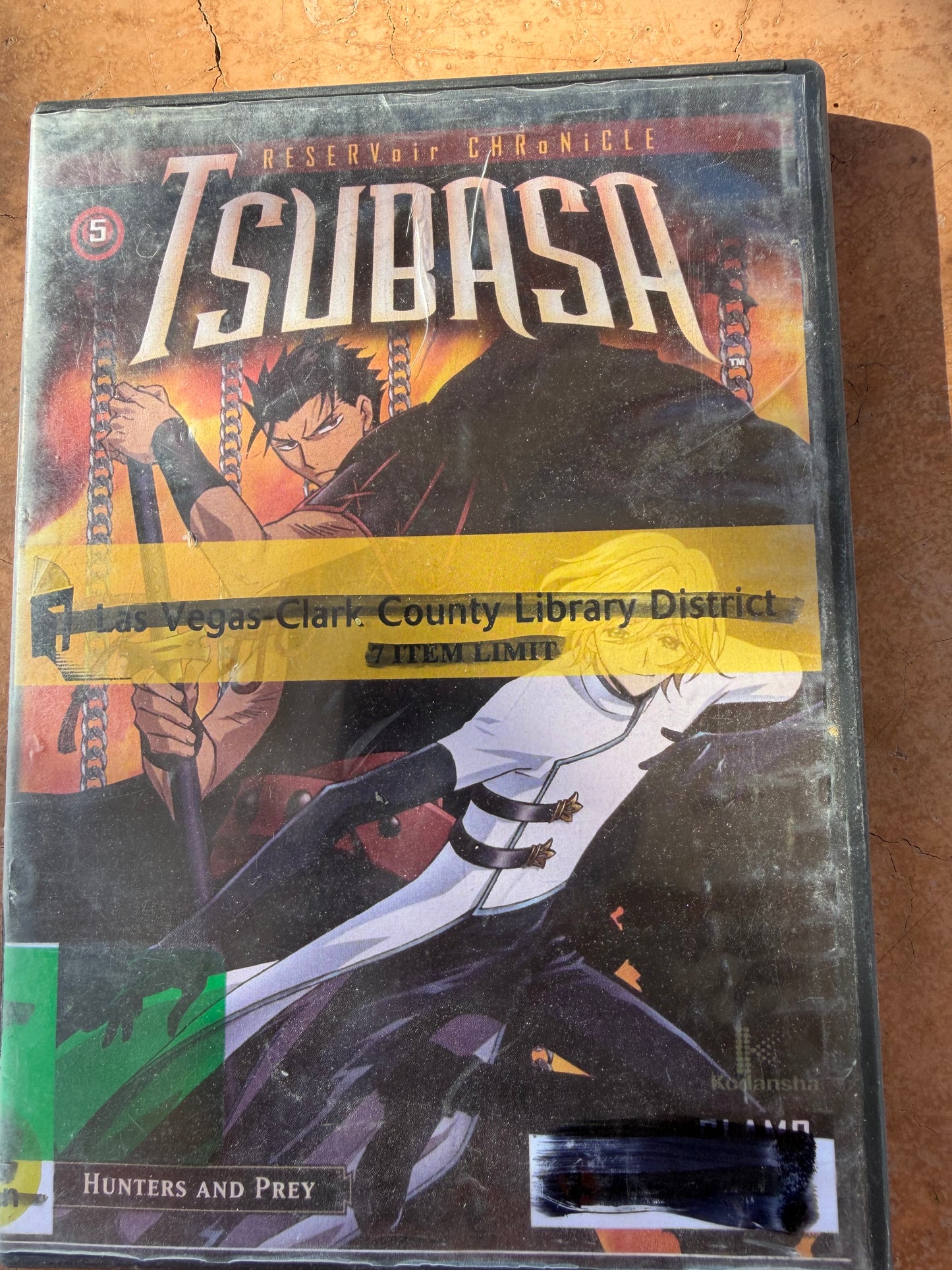 Isubasa dvd movie anime series volume three episode 19,20,21,22, …