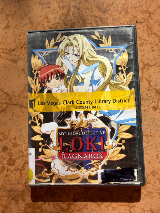 Mythical detective LOKI of Ragnorok  anime series dvd animation cartoon what a Triangle Web they Weave…