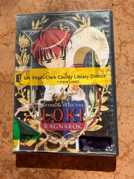 Mythical detective LOKI of Ragnorok anime character animated series first volume four episodes …