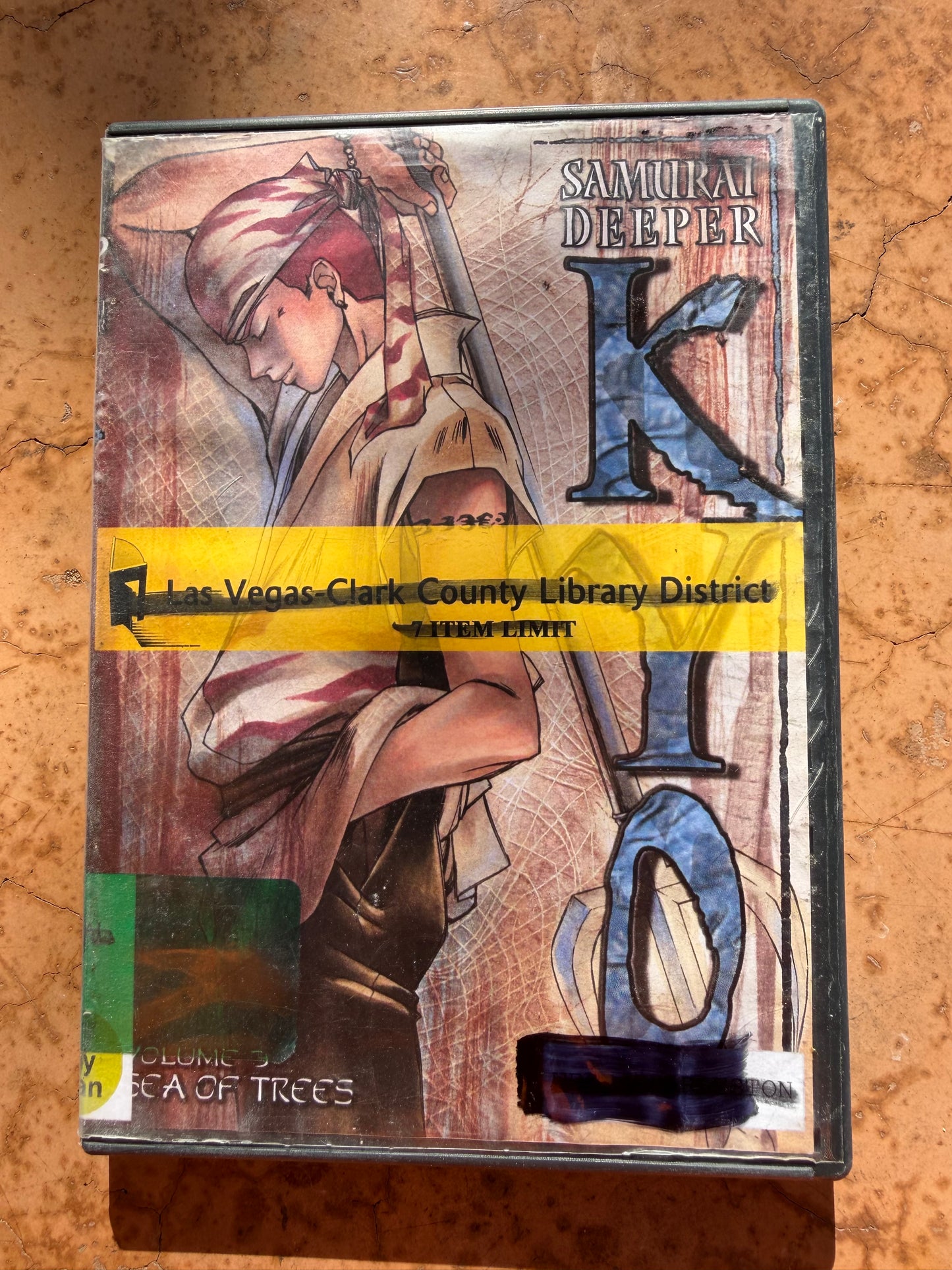 Samurai Deeper KYO ANIME animated cartoon series volume? Sea of trees…