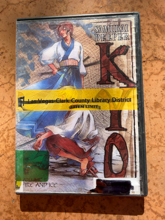 Samurai Deeper KYO Anime Series Animated cartoon Fire And Ice …