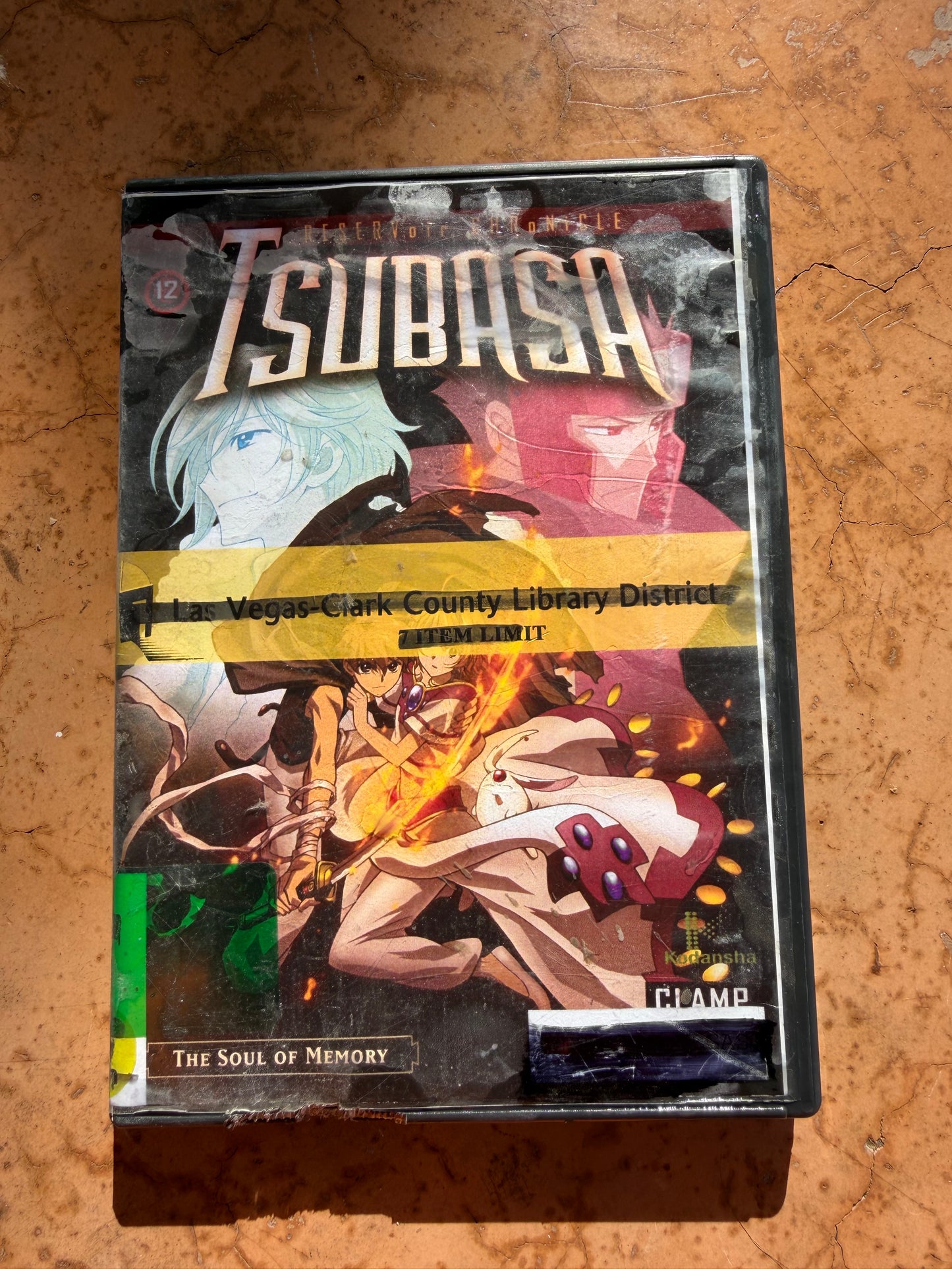 Isubasa dvd anime cartoon Soul of Memory episode 49,50,51,52…