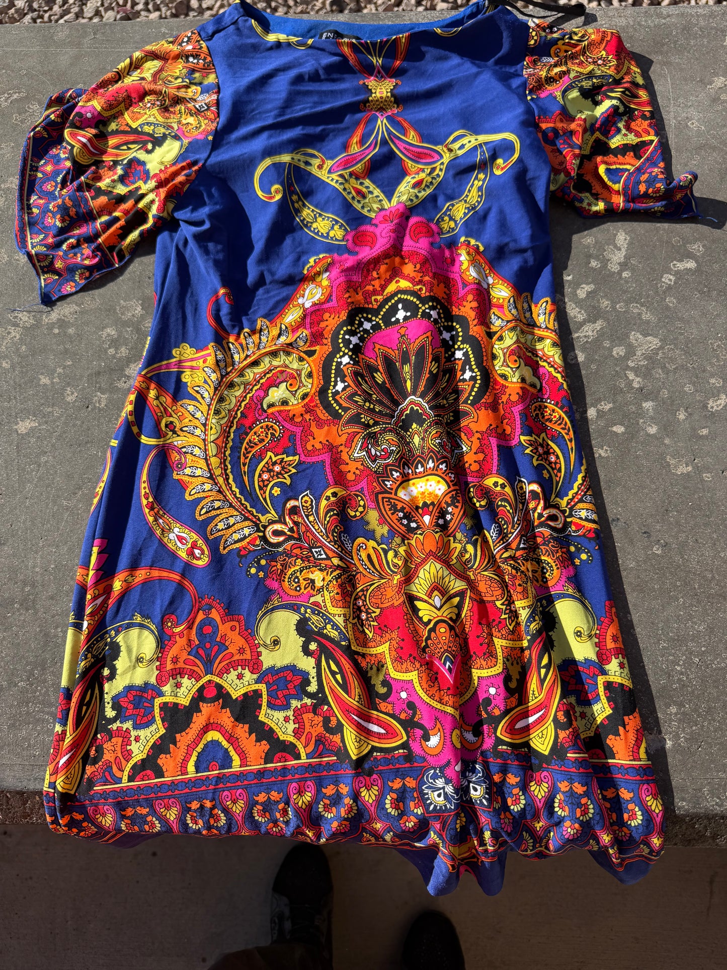 Enfocus studio clothing line dress  Japanese’s style polyester dress size 8 …