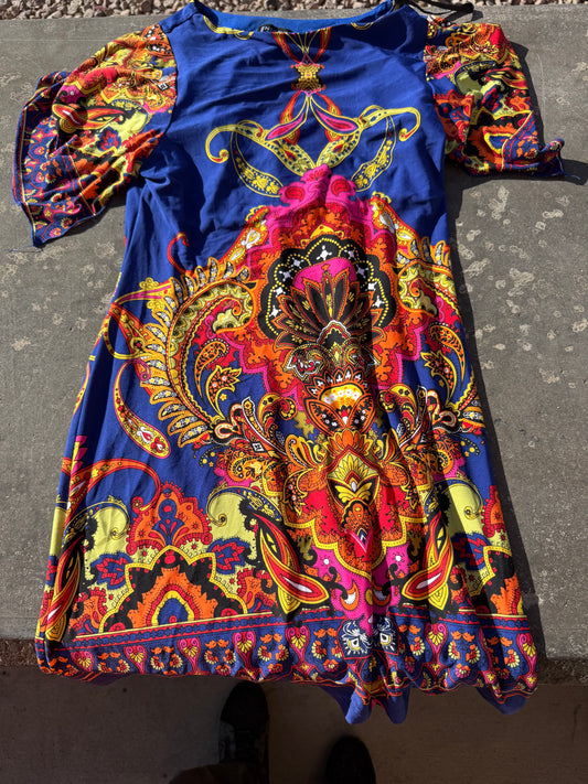 Enfocus studio clothing line dress  Japanese’s style polyester dress size 8 …
