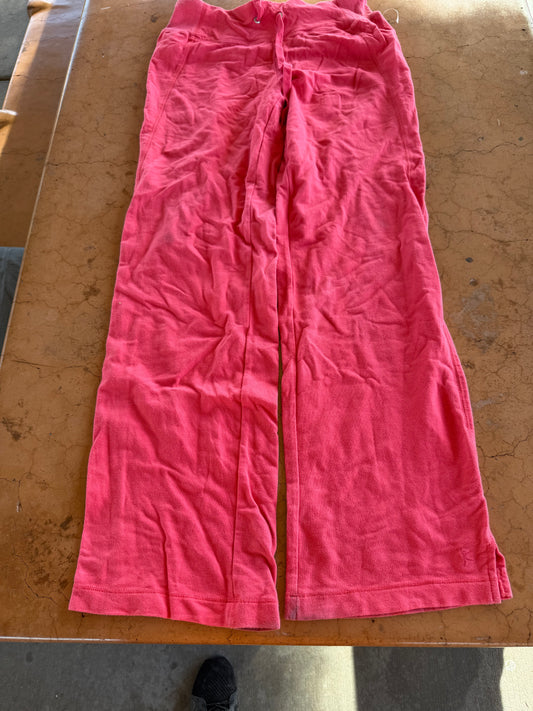 Danskin now sweatpants pink colors size Small elastic top…