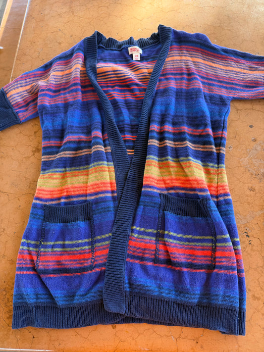 Mossimo sweater full length size Medium open front no buttons…