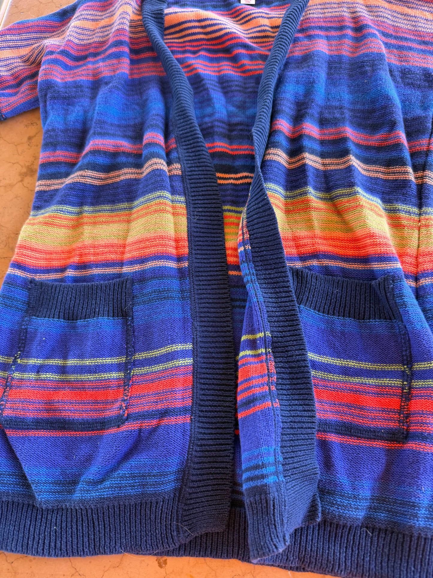 Mossimo sweater full length size Medium open front no buttons…