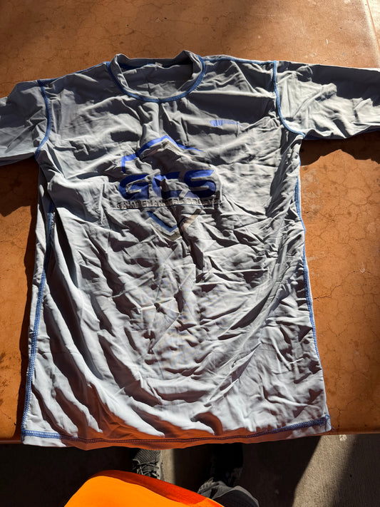 Game Changer sports sportswear shirt unisex size XL gray polyester…