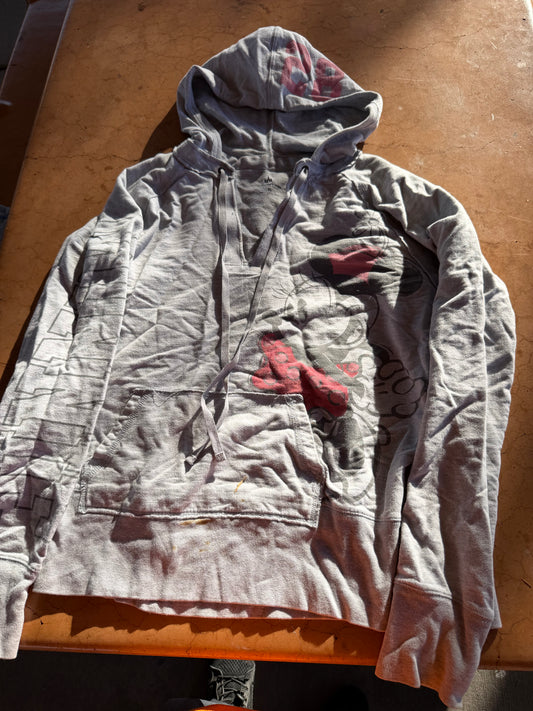 Disney parks hoodie  gray with Mini Mouse on it. Size XL…