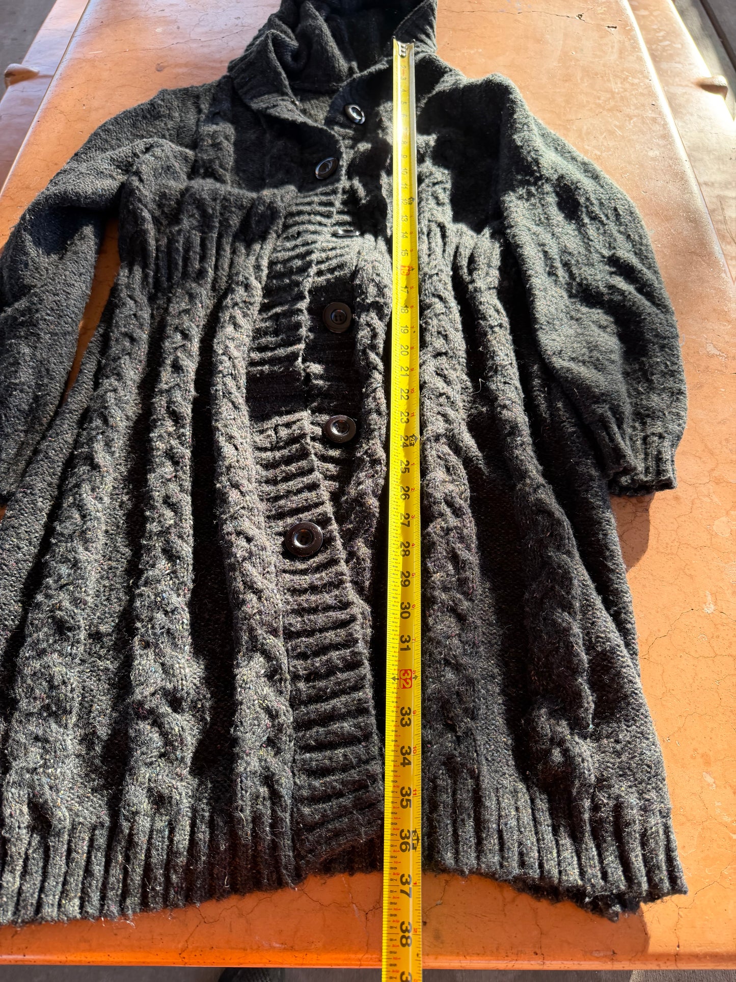 Motherhood clothing maternity knitted cotton jacket button down long coat …