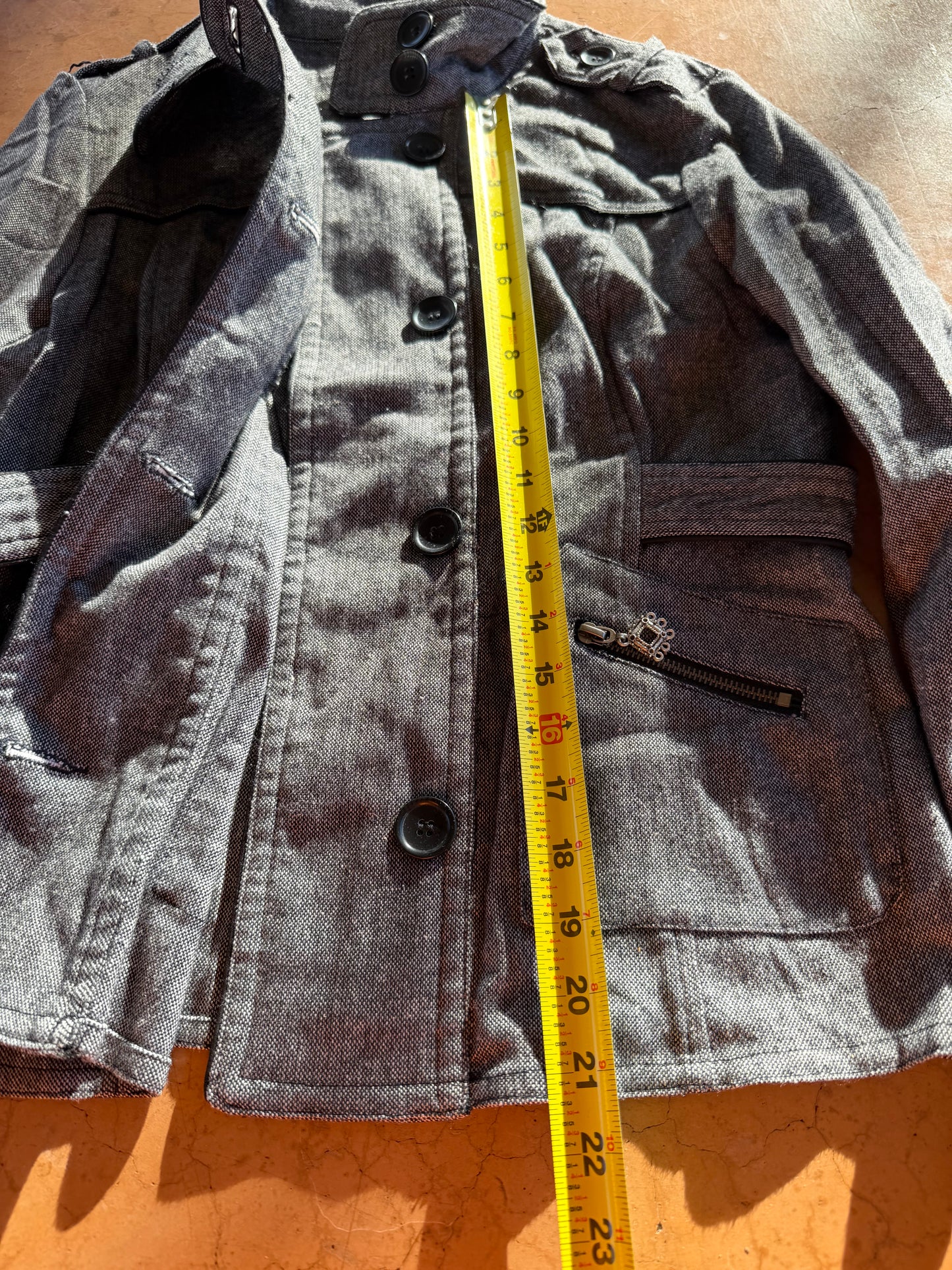 South Pole clothing company ladies jacket gray color size XL…