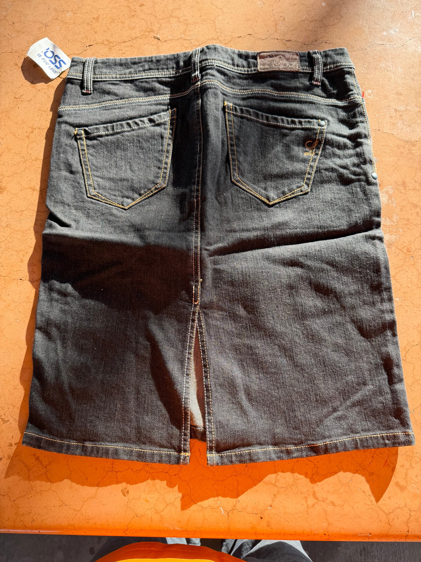 Level 99 clothing company denim skirt black size 26 sale new …