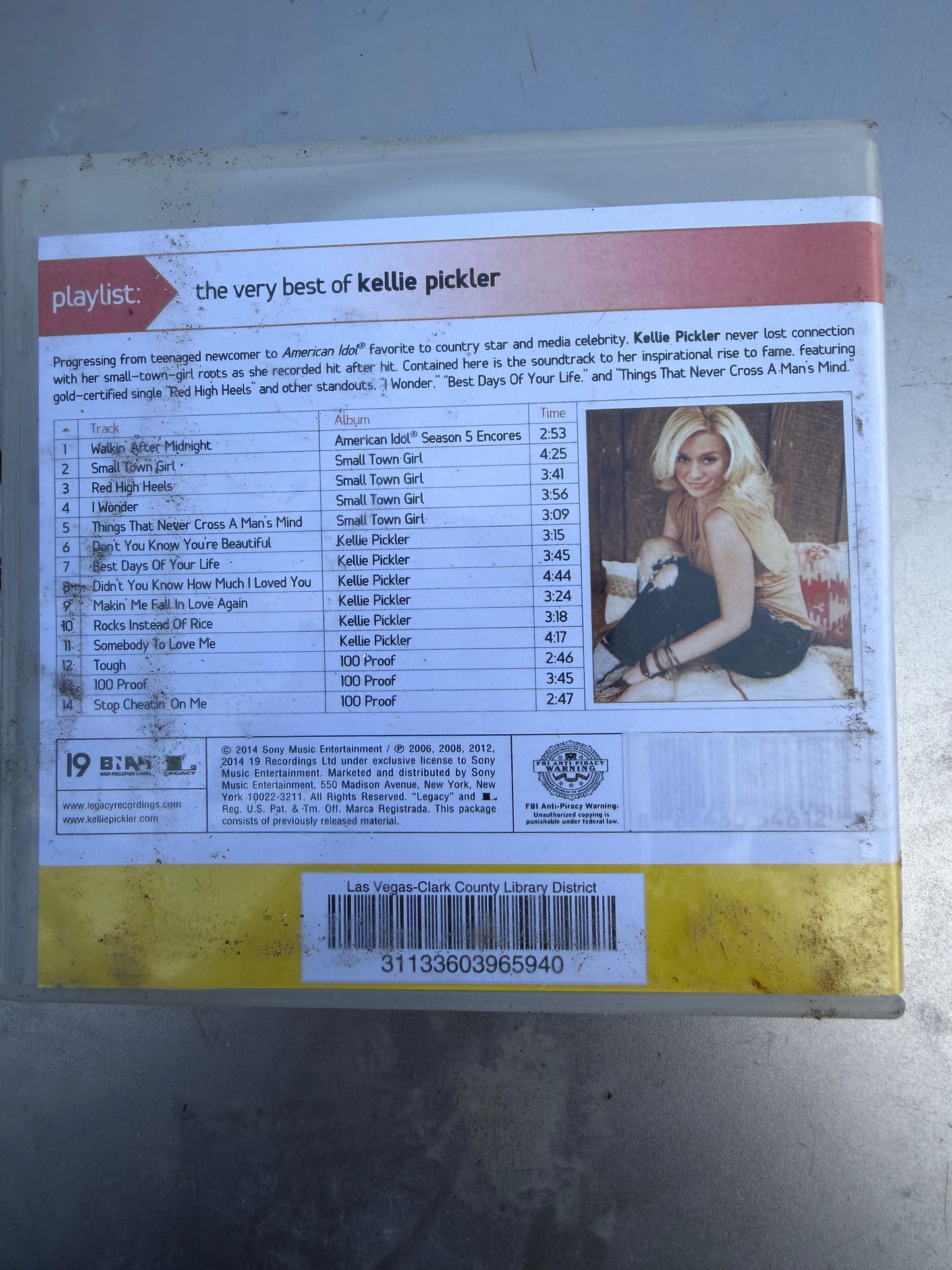The very best of Kellie Pickler music CD-ROM audio music recording…