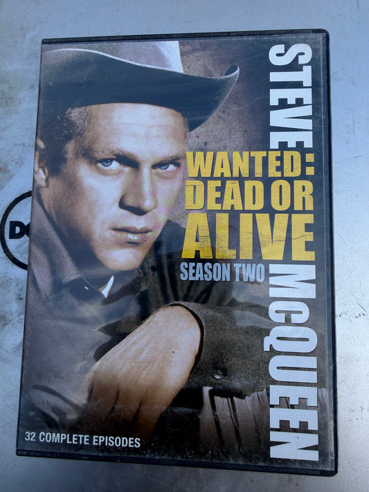 Wanted dead or alive with Steve McQueen western classic tv series season two on DVD…