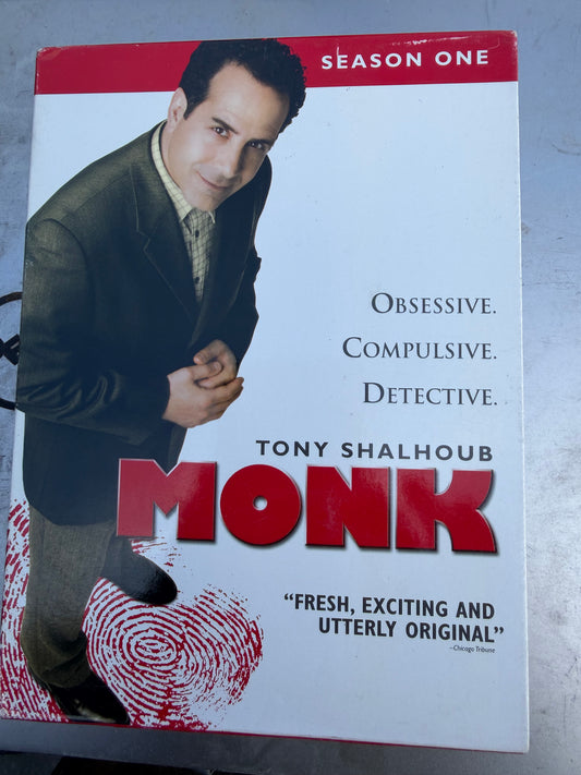 Monk tv series detective season one all episodes of season one on DVD…