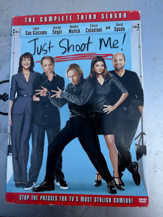 Just shoot me comedy season three with David Spade on dvd set…