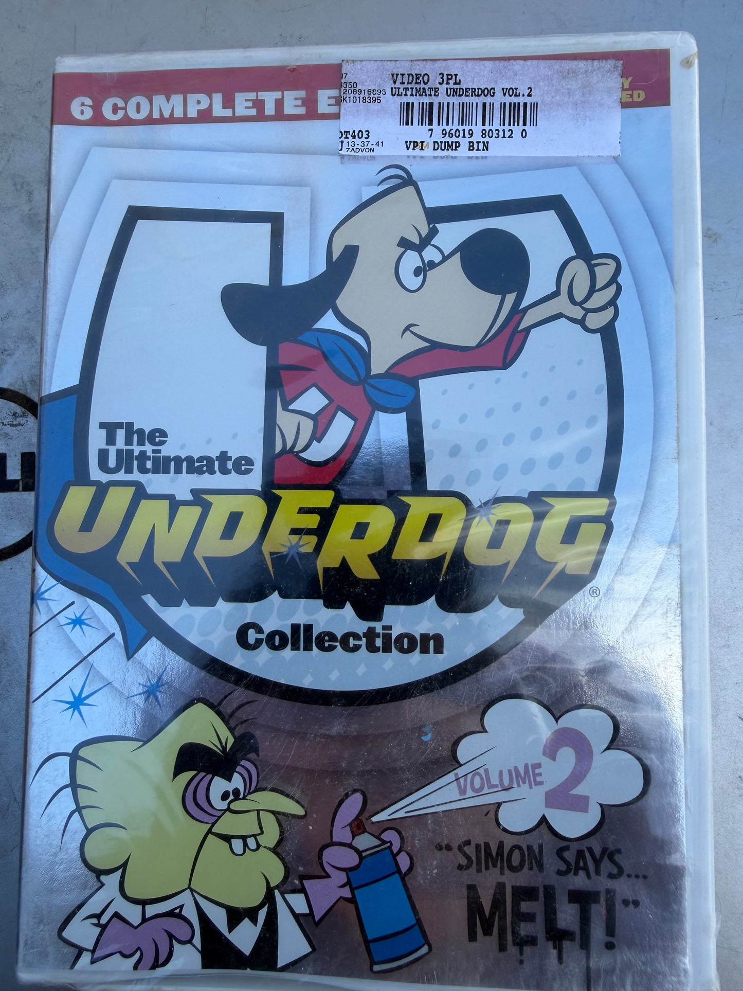 The ultimate under Dog collection 6 episodes on dvd. Volume two …