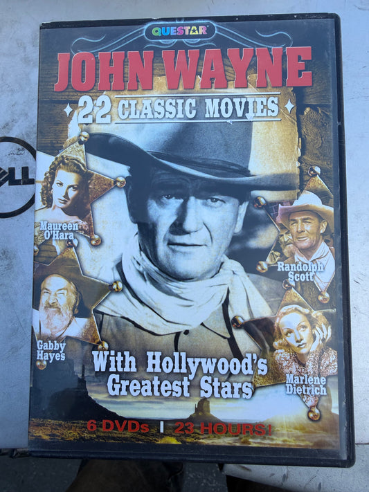 John Wayne 22 classic movies and other classics stars dvd set …