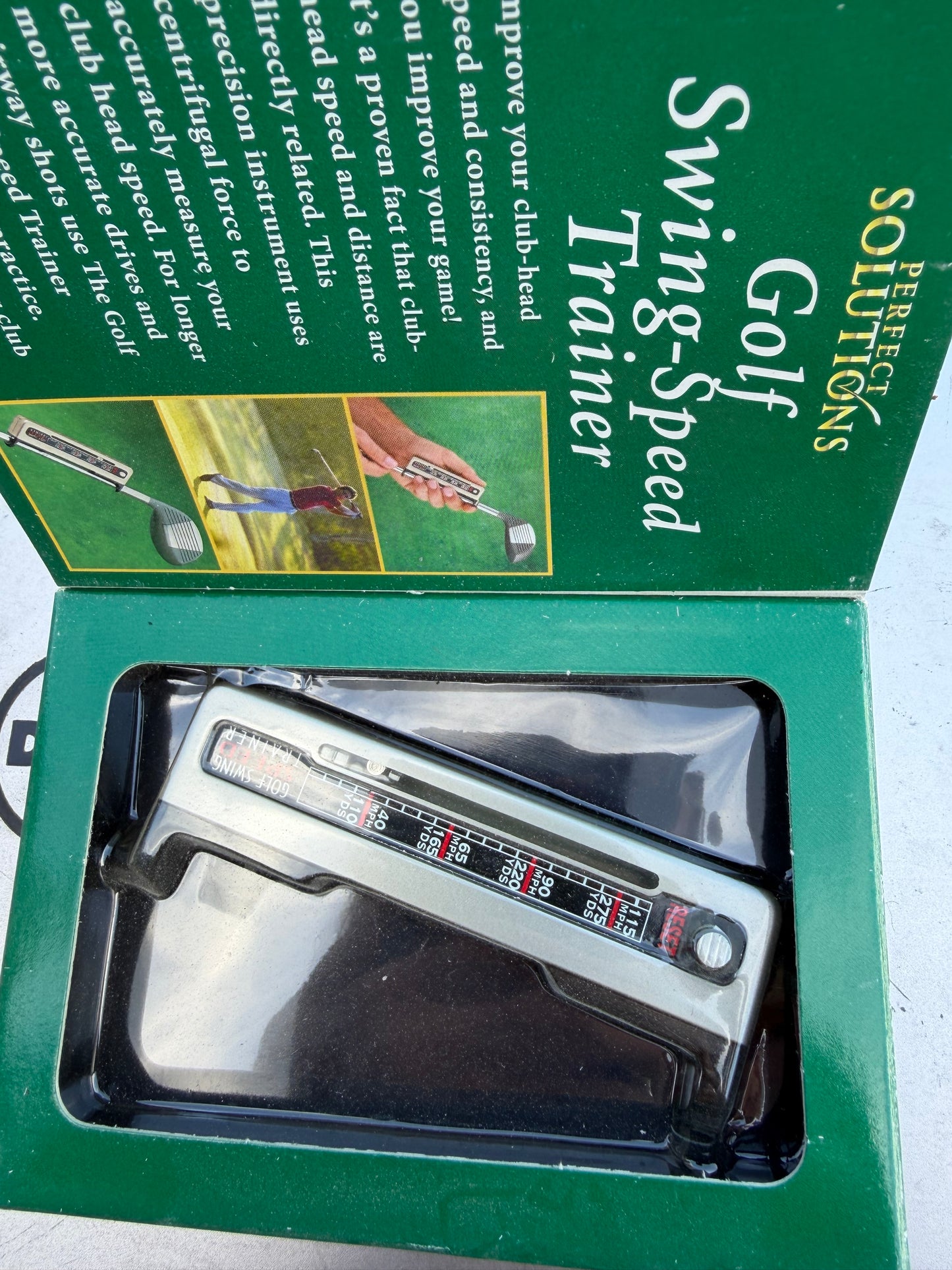Golfing swing speed tester new more speed equals distance…