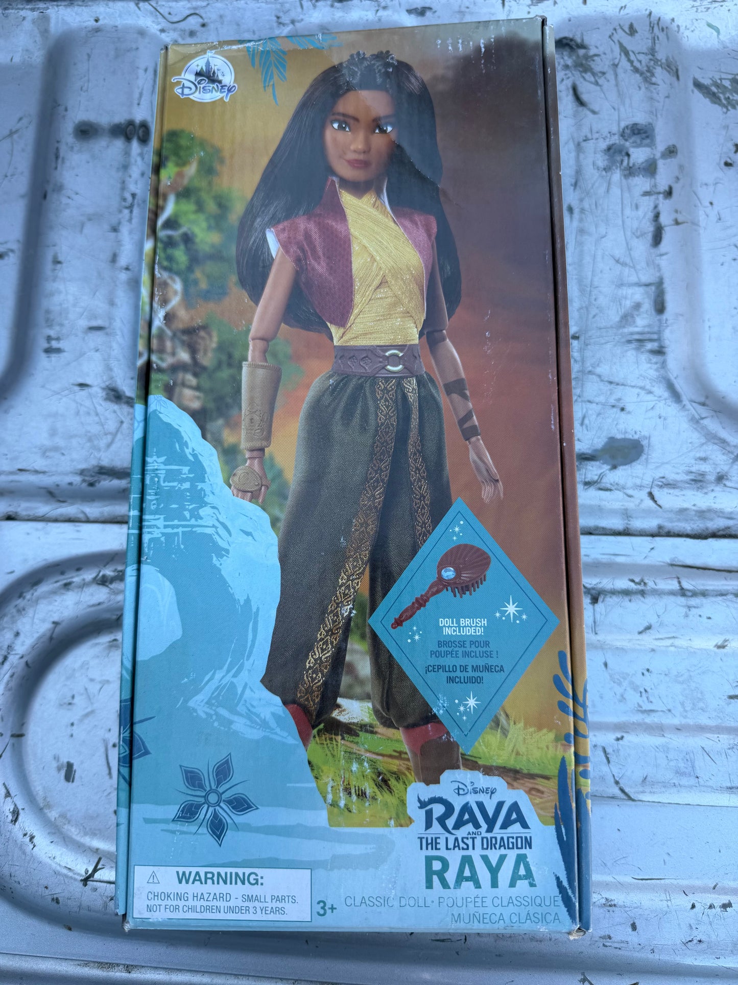Disney. Raya and the Last Dragon action figure just Raya with hair brush new …
