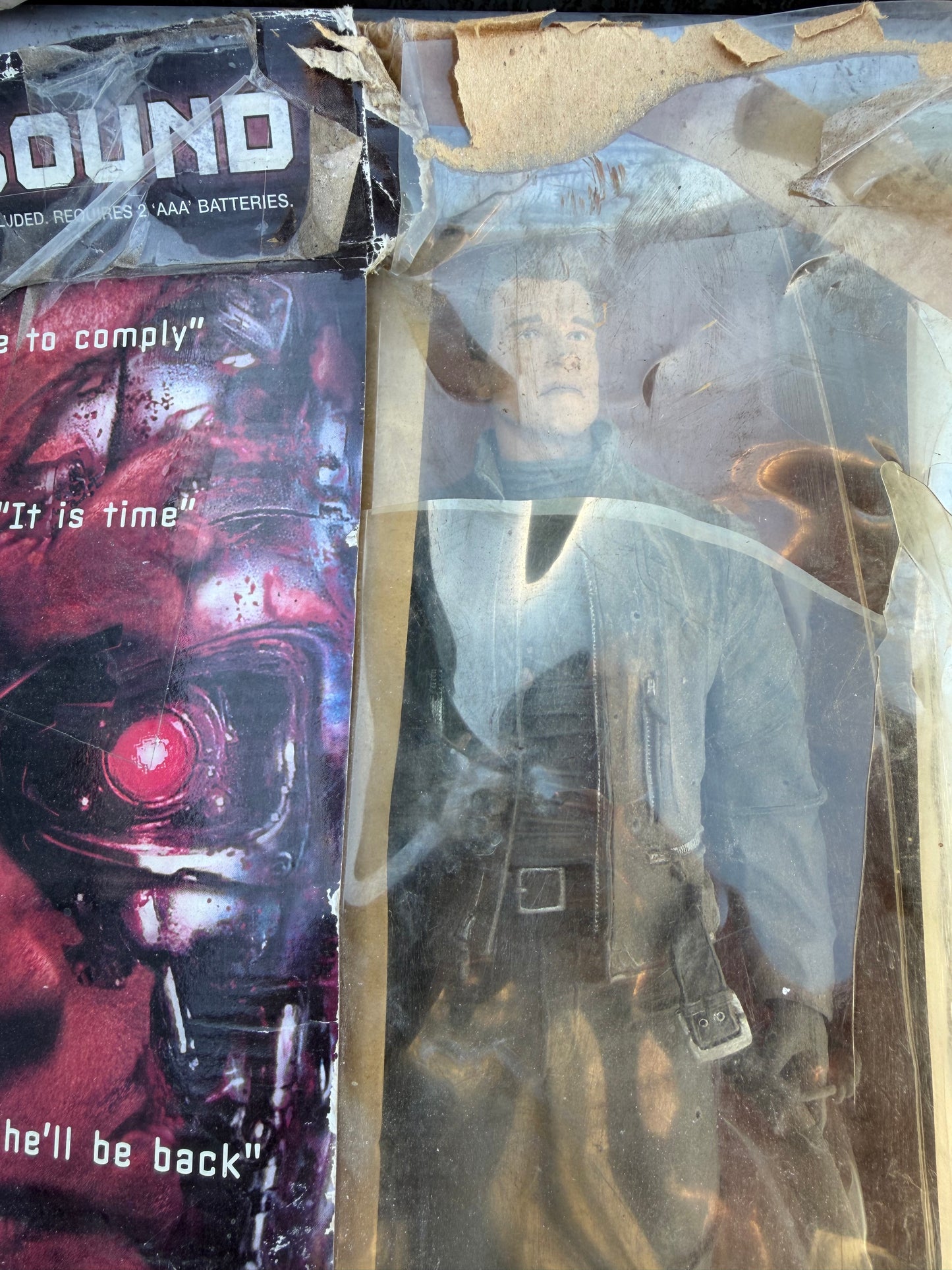 Terminator Arnold  T-850 12 inch action figure with sound new …