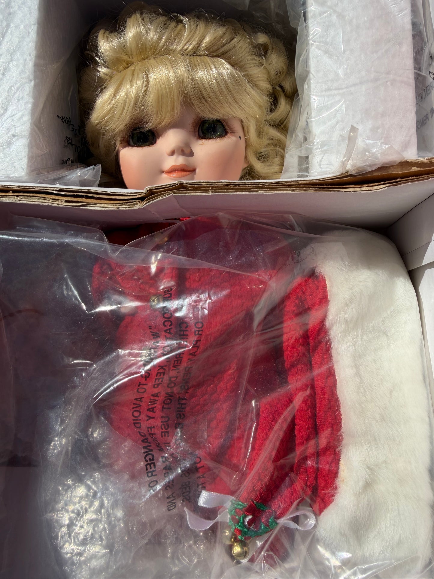 Marrie Ozmond doll Adora Belle costume make blonde hair doll 18 inch tall box red dress collection…
