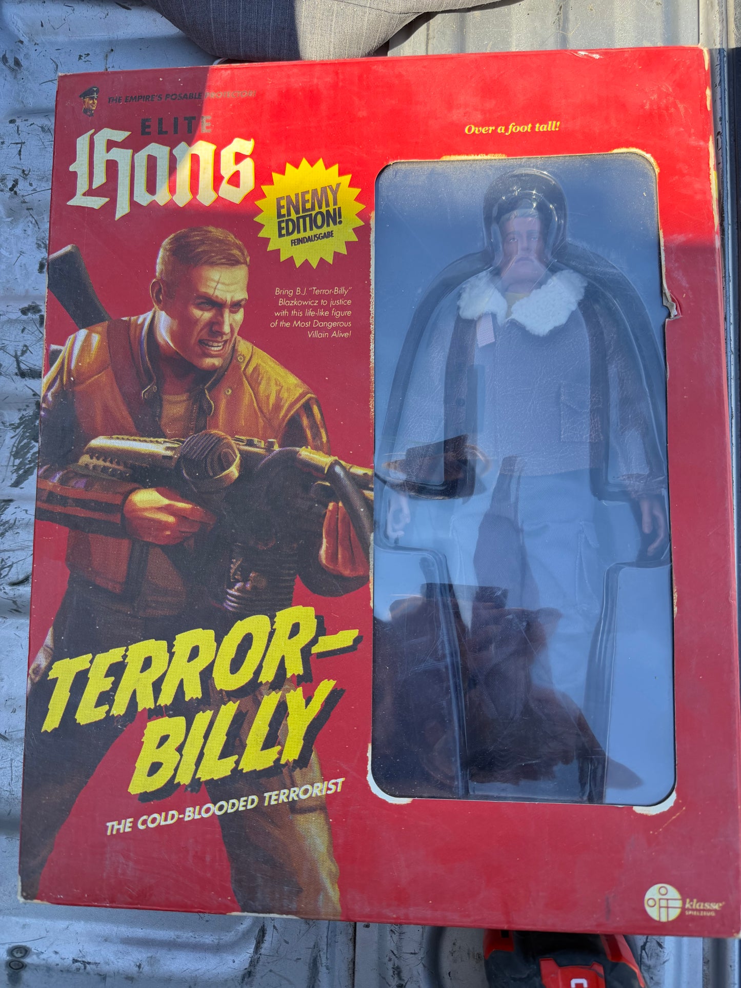 Hans Russian  terror Billy action figure GIJoe Enemy bad guy new …