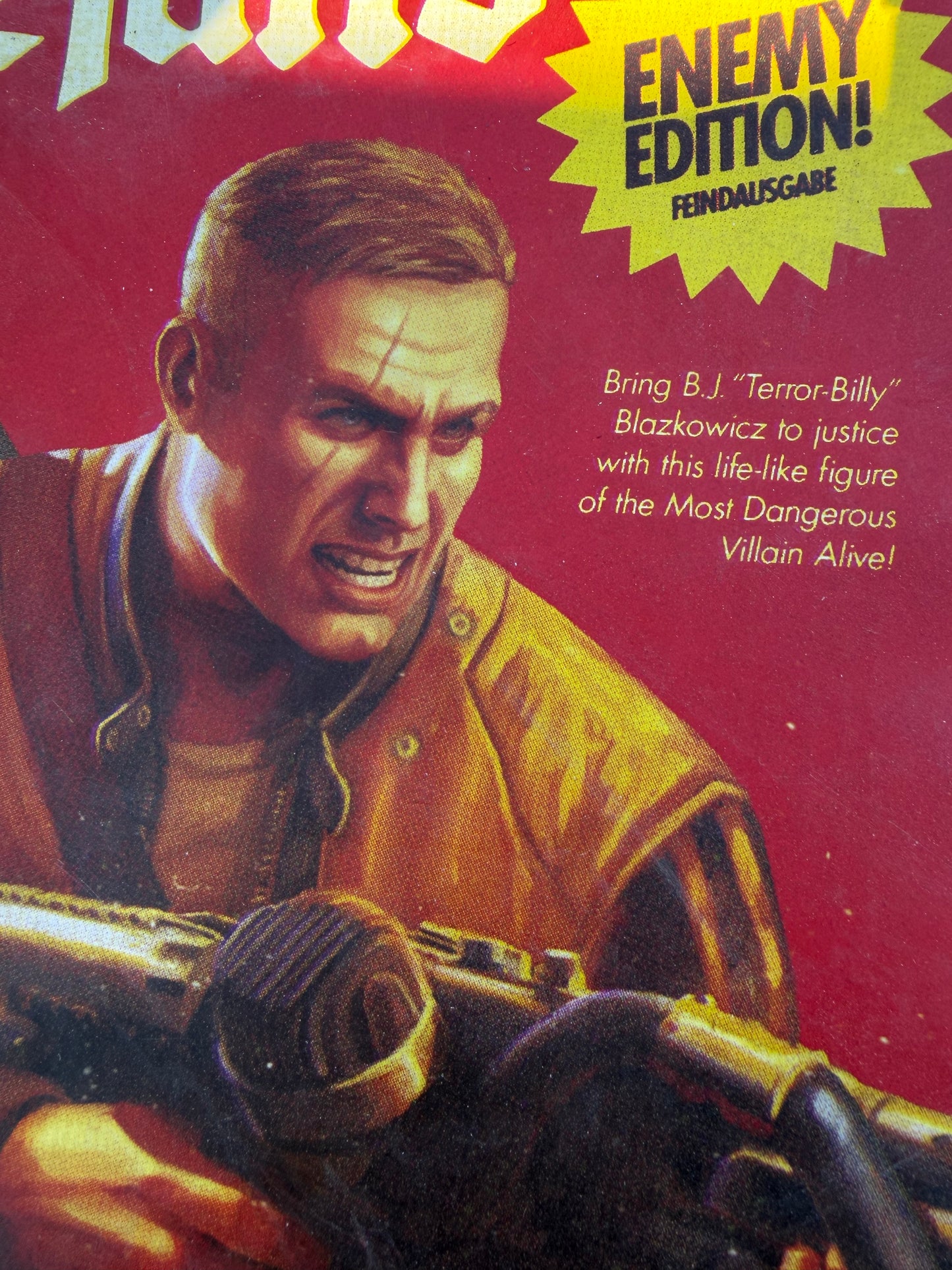 Hans Russian  terror Billy action figure GIJoe Enemy bad guy new …